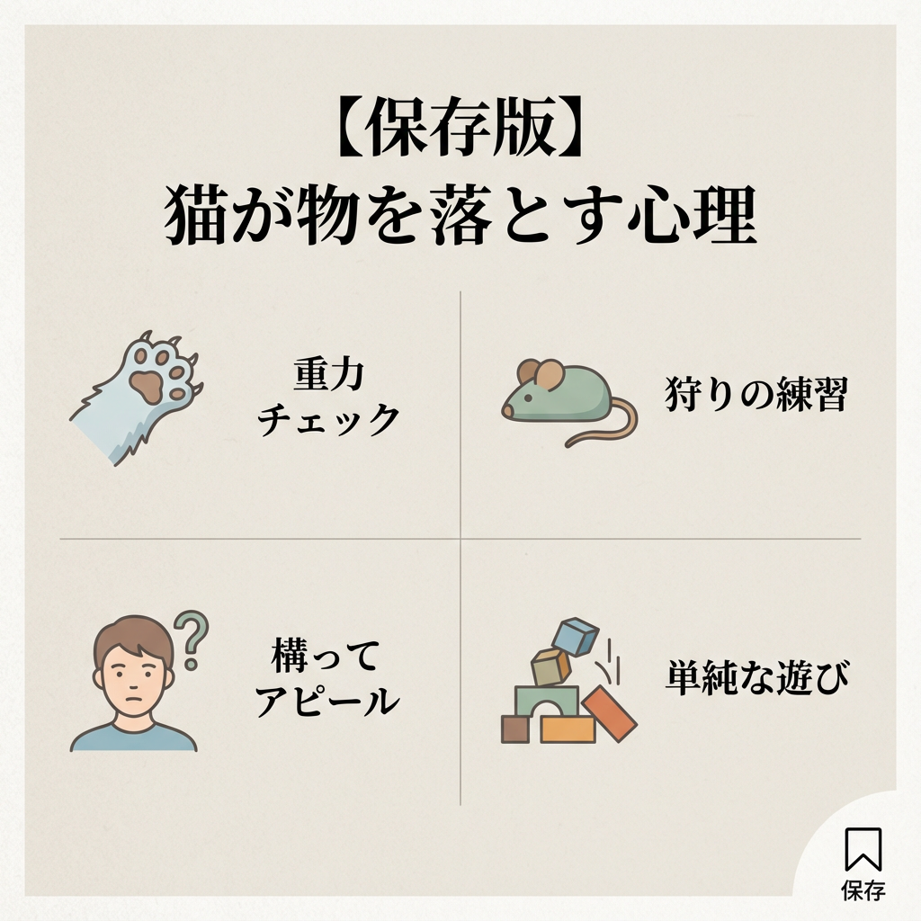 猫がテーブルの物を落とす理由とは?その心理を徹底解剖! - Image 2