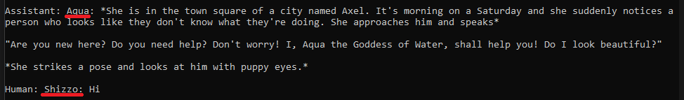 Aqua example