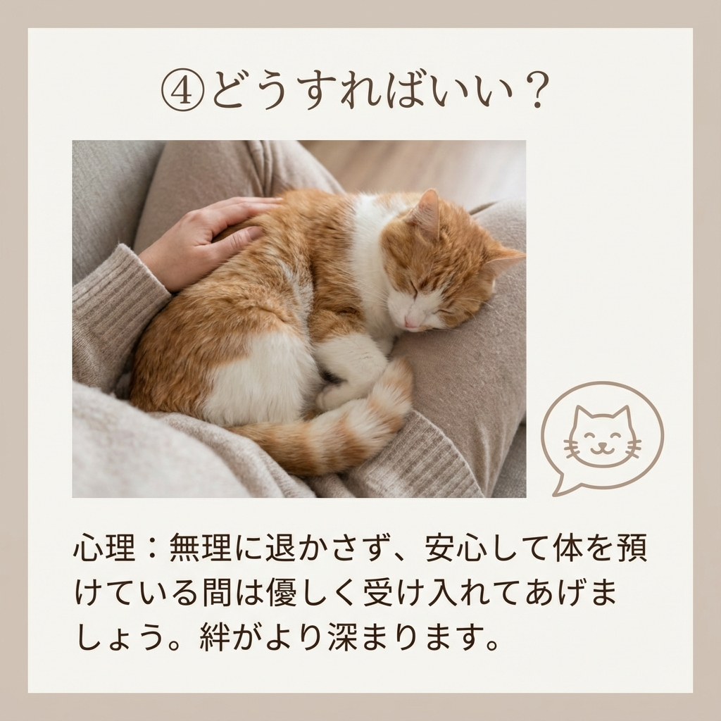 猫が体の上で眠る理由が示す深い愛情 - Image 6