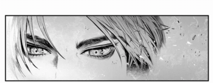 this time it will be different disappearing animated text above leon kennedy manga panel