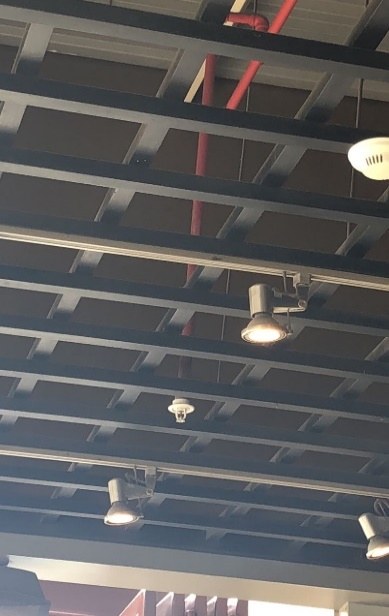 Rociadores Instalados en Techos Nubosos