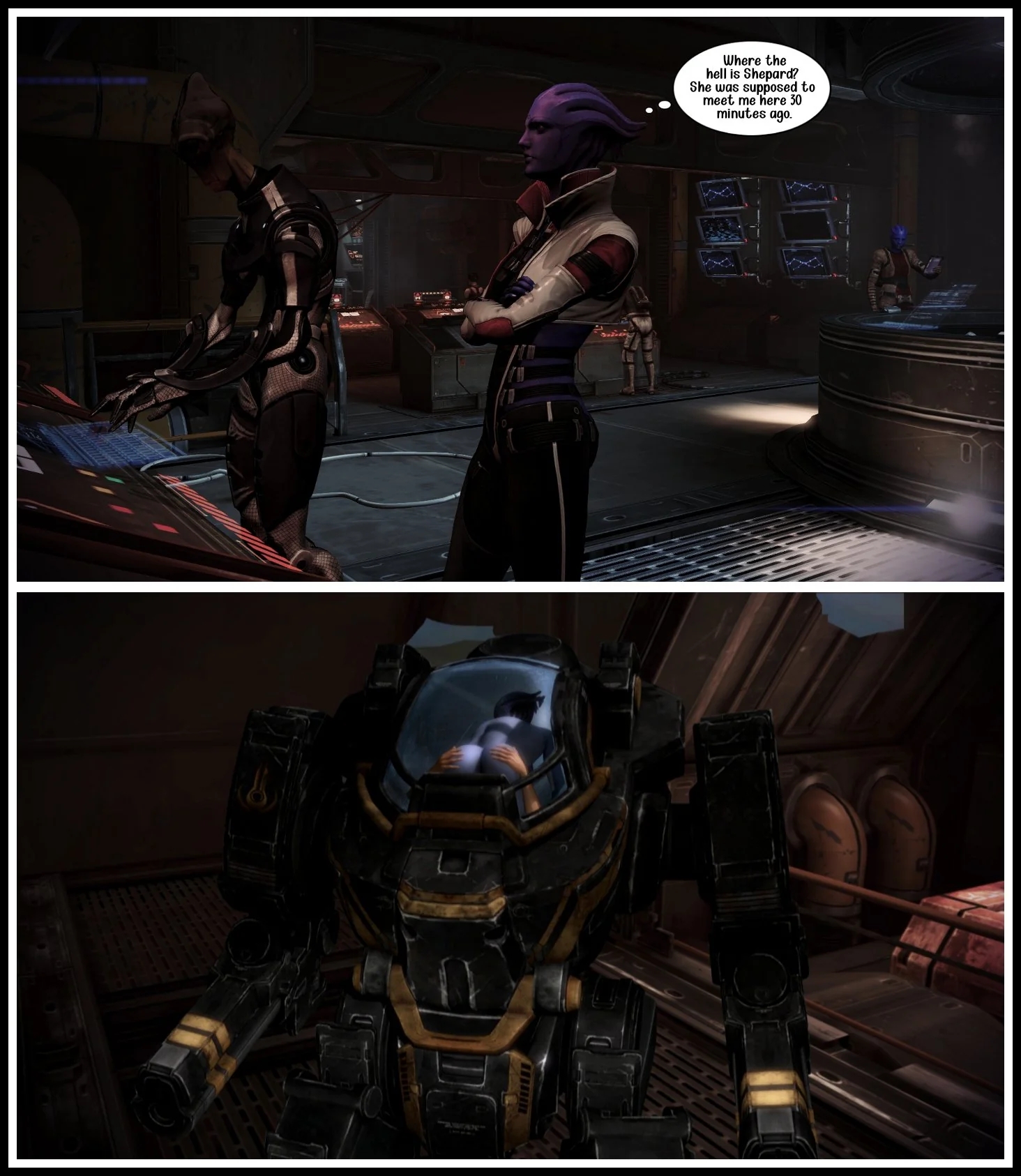 Aria's bunker. : r/masserect