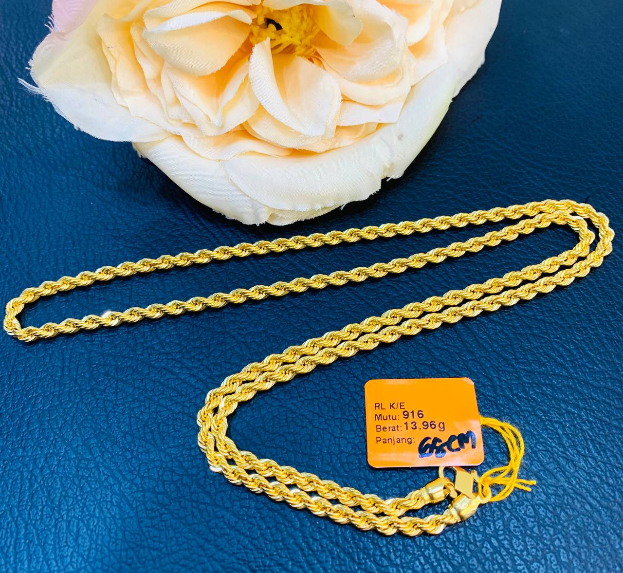 Rantai Pinggang Emas