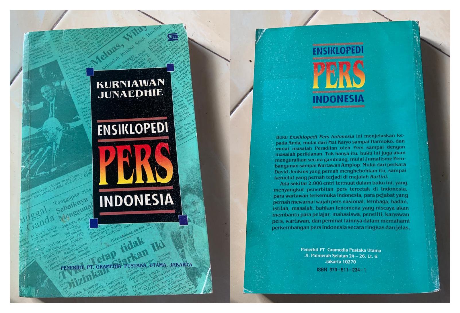 Buku Ensiklopedia Pers Indonesia Karya Kurniawan Junaedhie