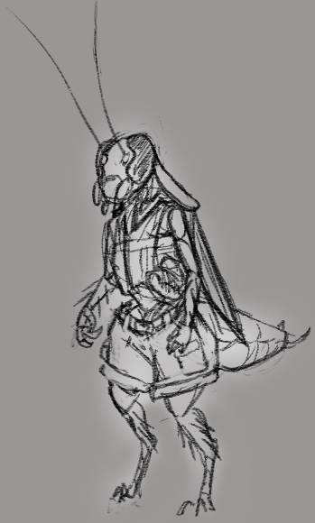 Cute Roach Girl Necla