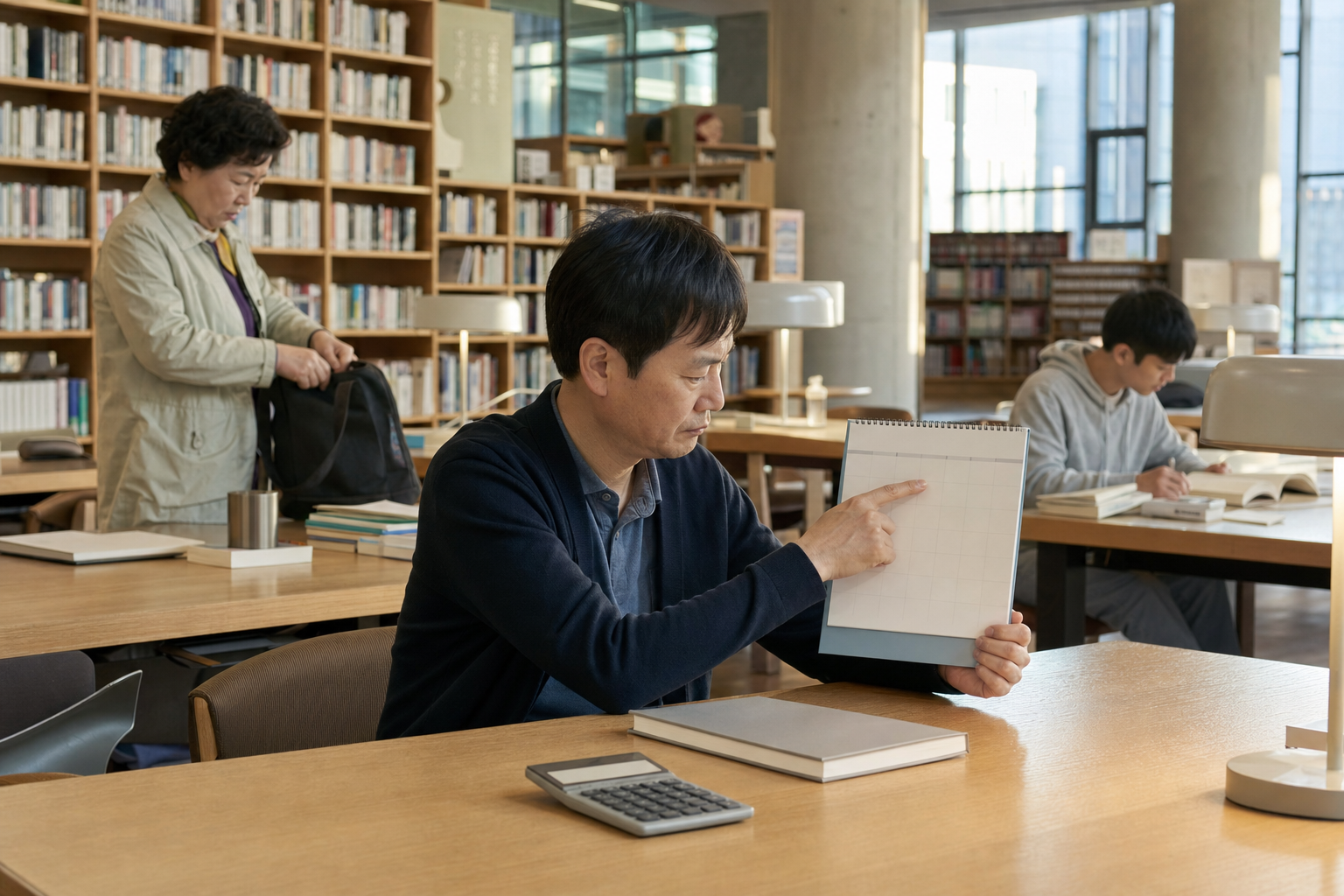 필기 면제기간 안의 품질경영기사 실기 재응시 비용과 준비물을 나눠 확인하는 수험자들