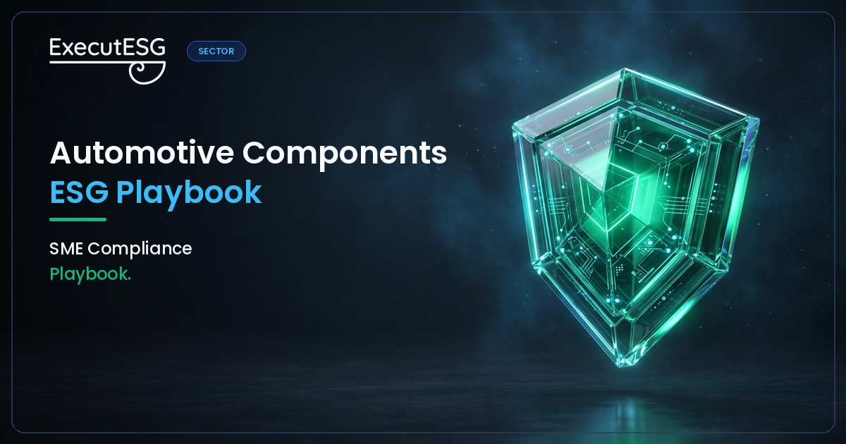 VS (VSME) for Automotive Components: ESG and Carbon Accounting Guide