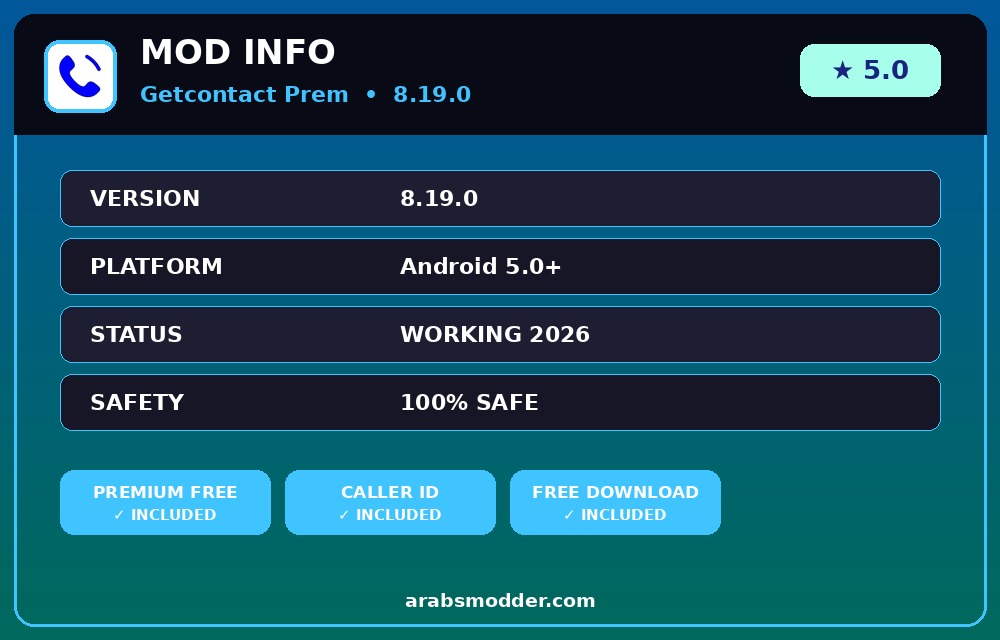 Getcontact v8.19.0 — info