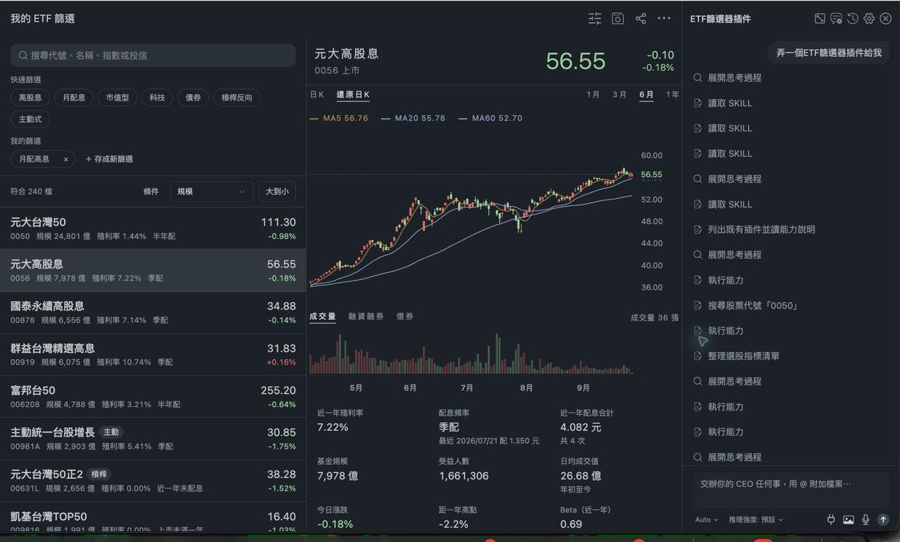 [創作] 弄了一個ETF篩選器 - 股票 - PTT.BEST 批踢踢爆文