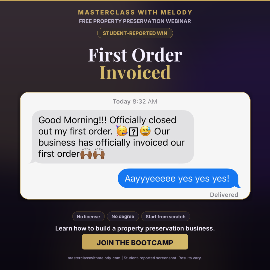 First Order Invoiced