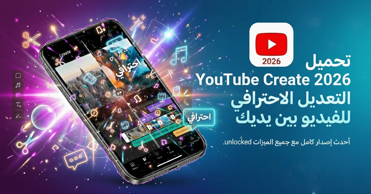 YouTube: Create هو تطبيق تحرير فيديو مجاني