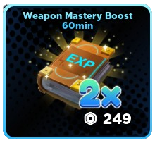Weapon Mastery Boost 60 min