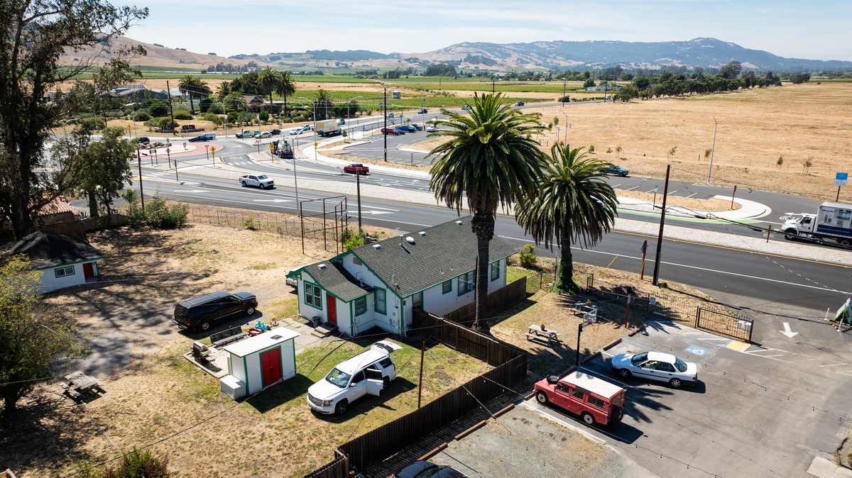 Aerial view — residence from above