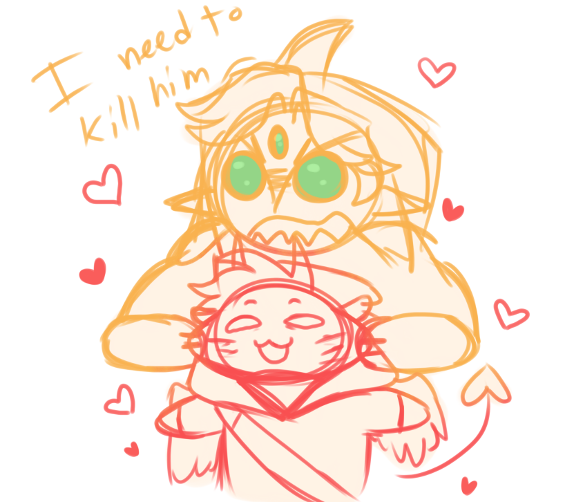 foolish&bbh, art by sweetiecolaa on twt!