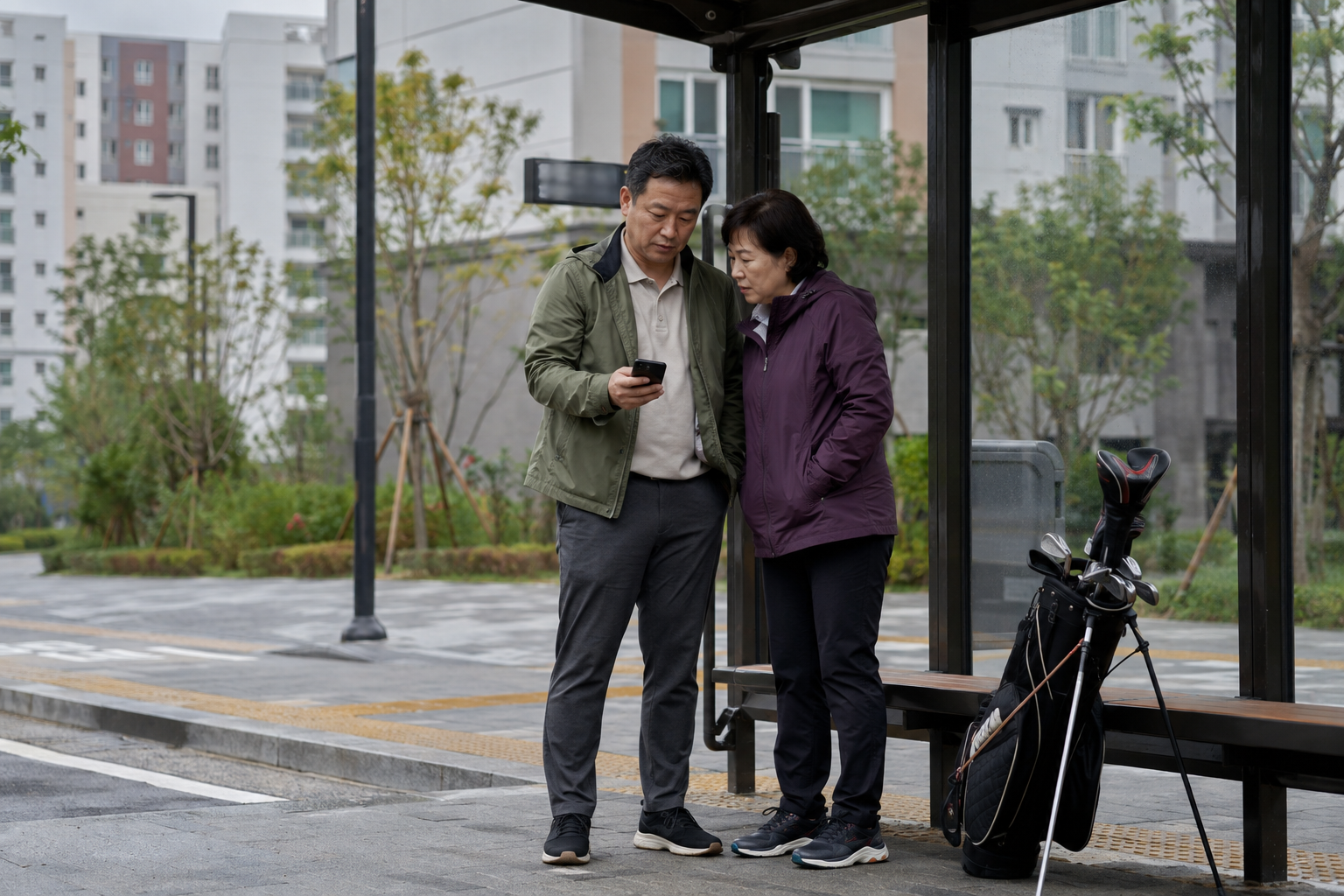 이동하기 전에 희망 날짜 잔여석과 휴장 공지를 확인하는 설명 장면