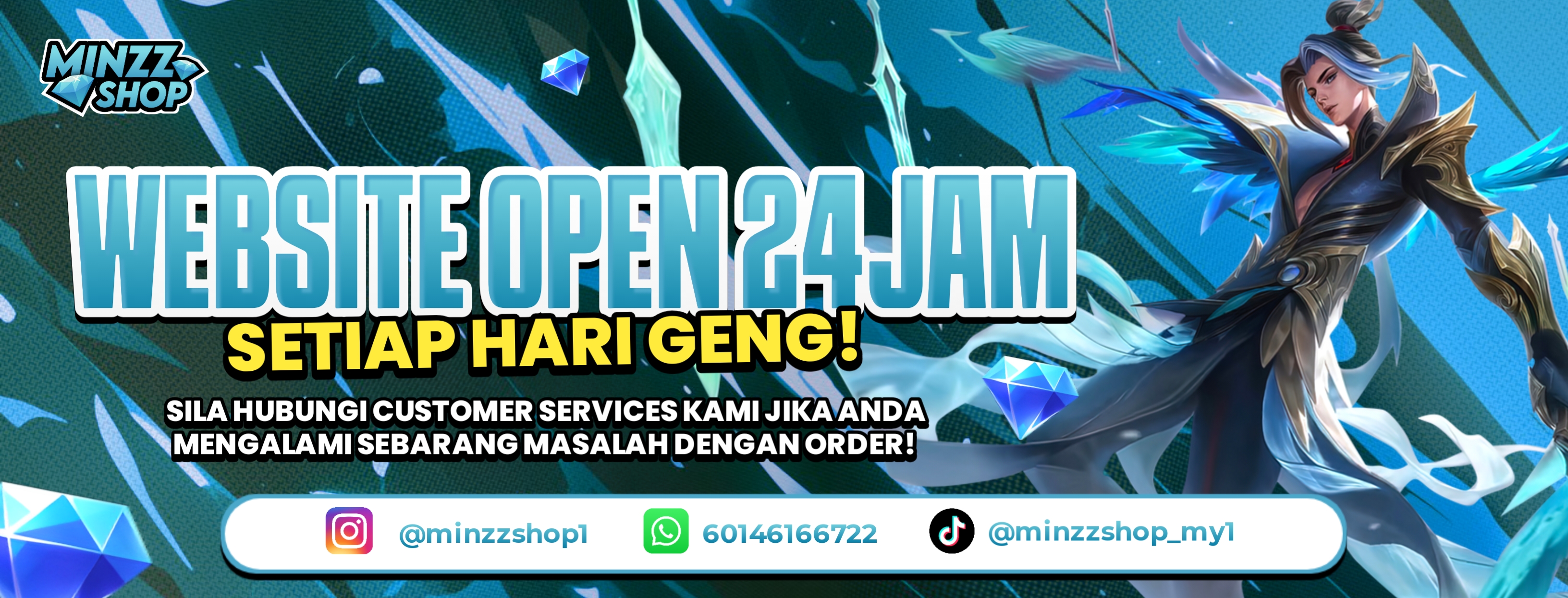 Minzz shop banner