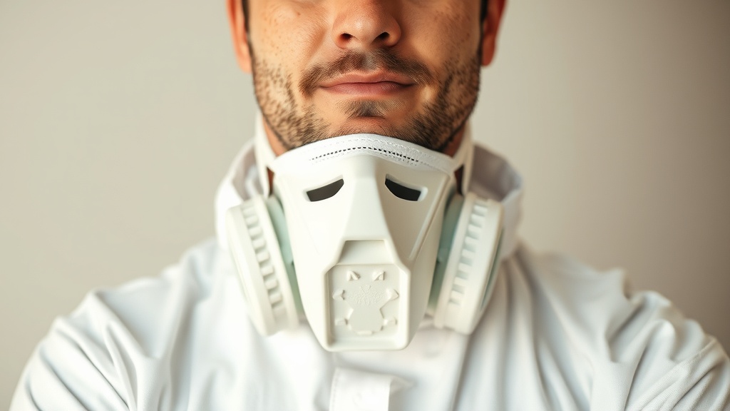 Professional biohazard technician