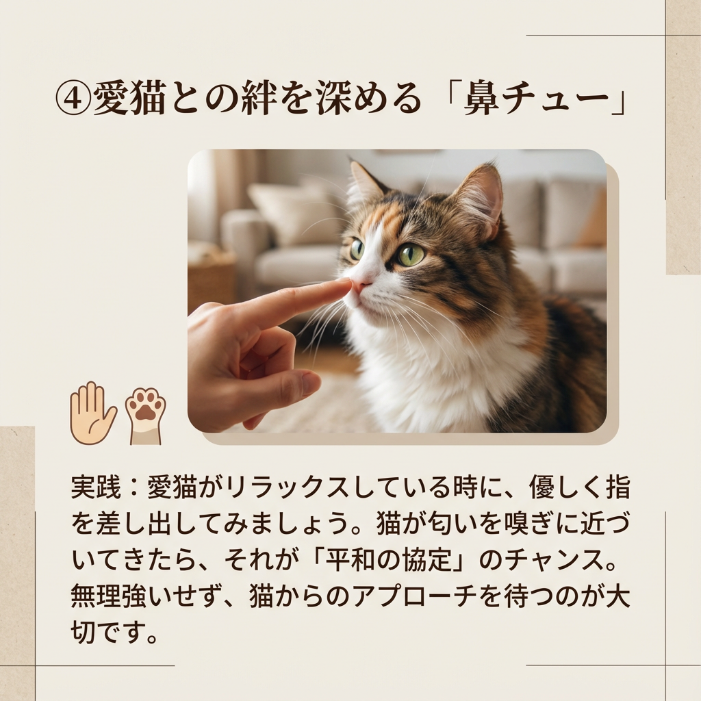 猫との信頼を深める！鼻チューの秘密 - Image 6