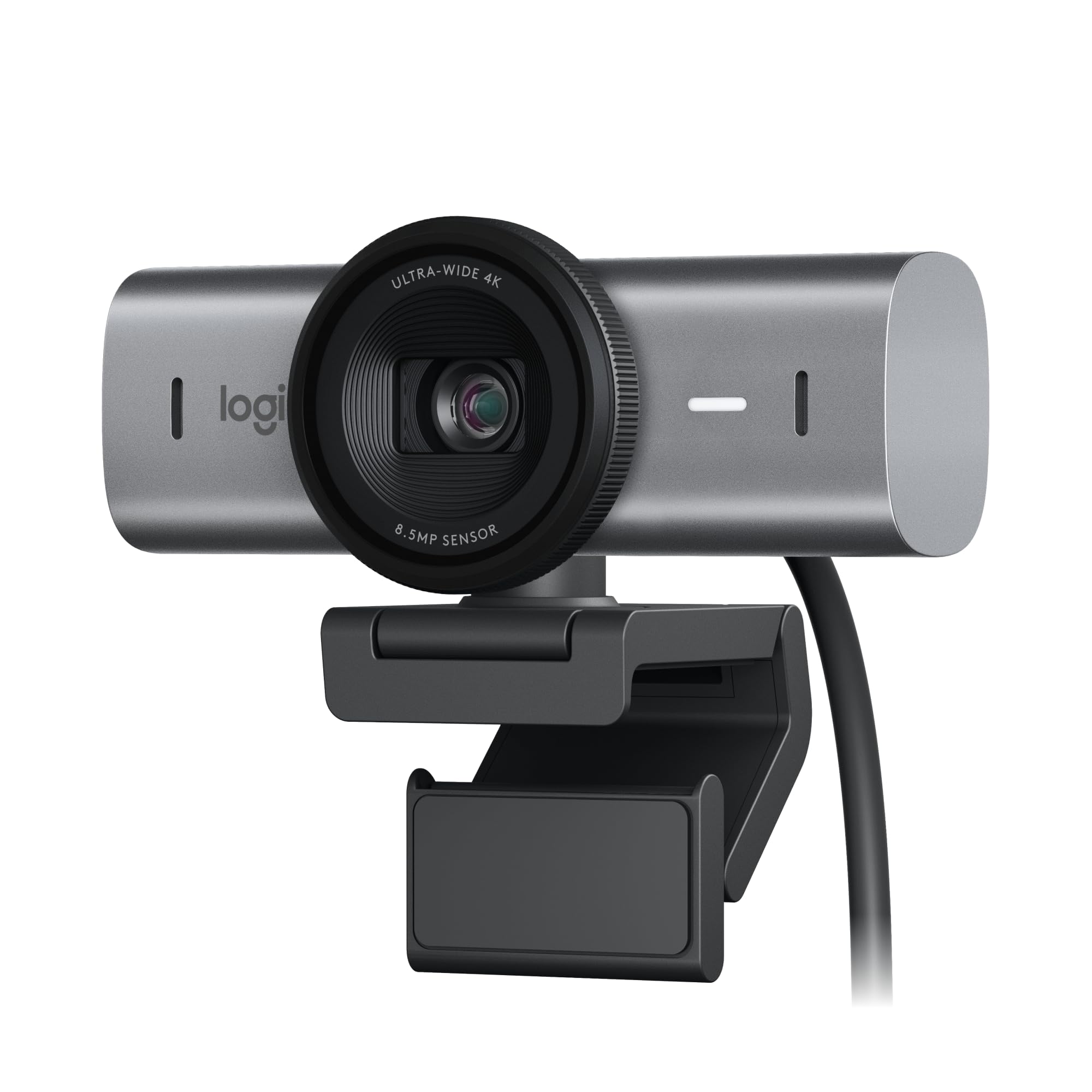 Logitech MX Brio Ultra HD 4K Webcam Collaboration and Streaming - Graphite