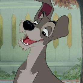 Look, there's a great big hunk of world down there, with no fence around it. Where two dogs can find adventure and excitement. And beyond those distant hills, who knows what wonderful experiences? And it's all ours for the taking, Pidge. It's all ours.