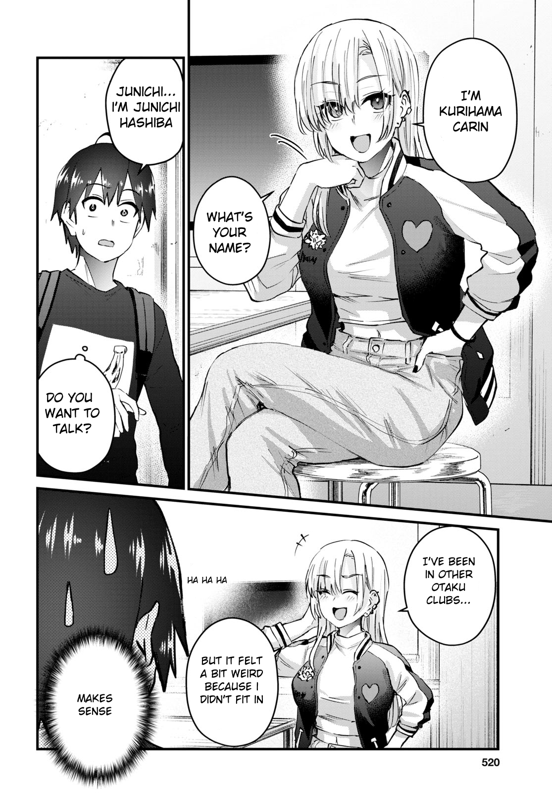 Hajimete no Gal Chapter 133 page