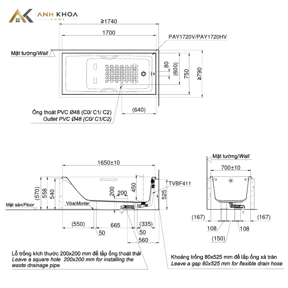 pay1720v w tvbf411 bvkt