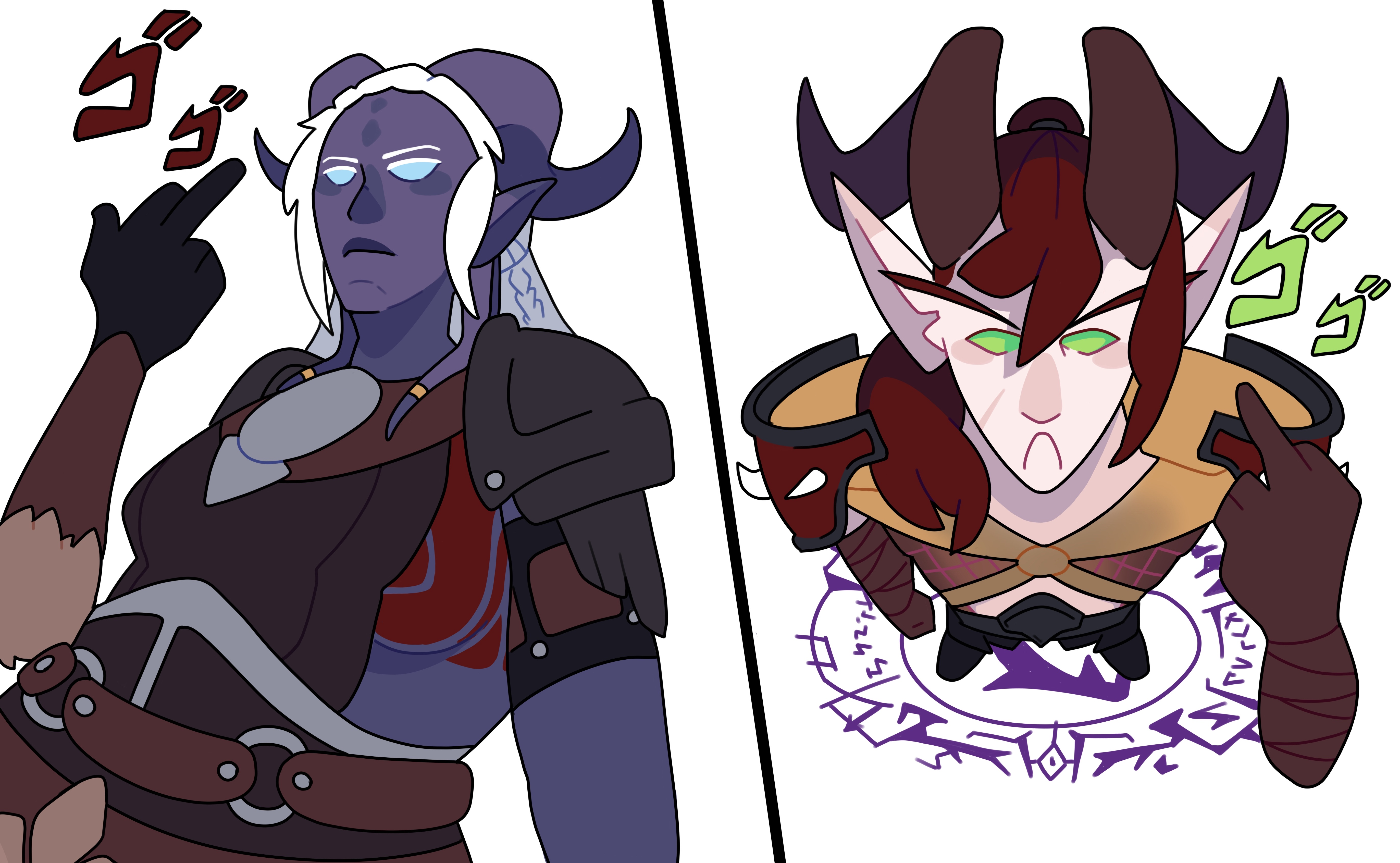 warcraft doodles