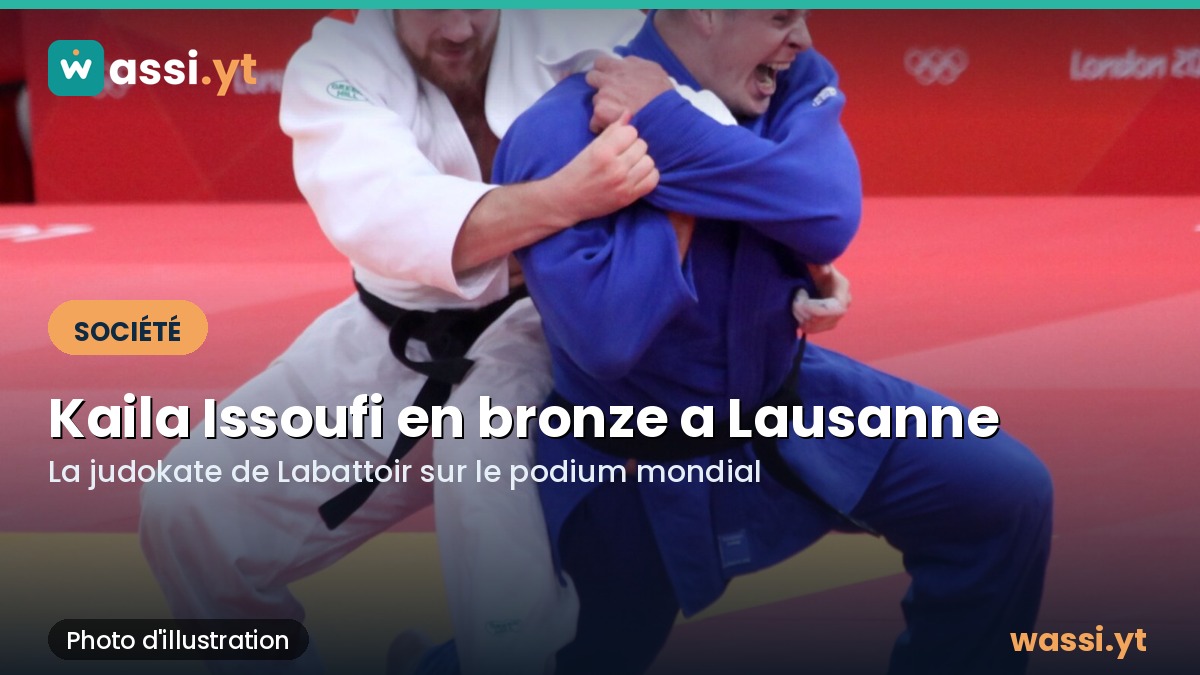 Judo : la Mahoraise Kaila Issoufi decroche le bronze au Grand Slam de Lausanne
