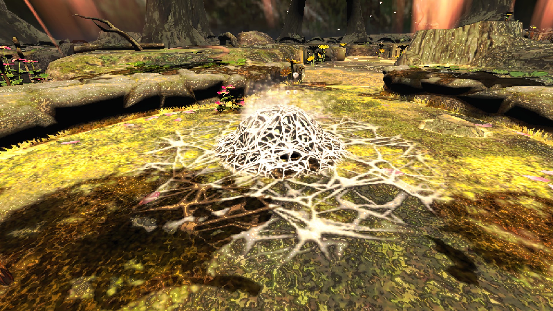 Spiderwort Mold growing near the landing site on Awakening.