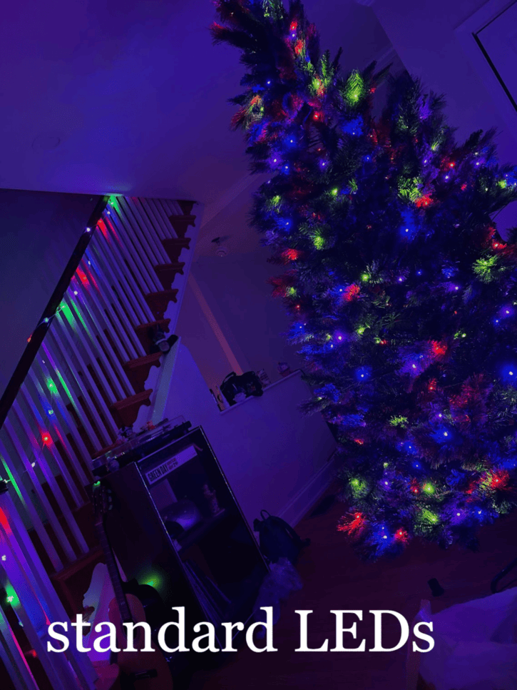 image showing cold LEDs