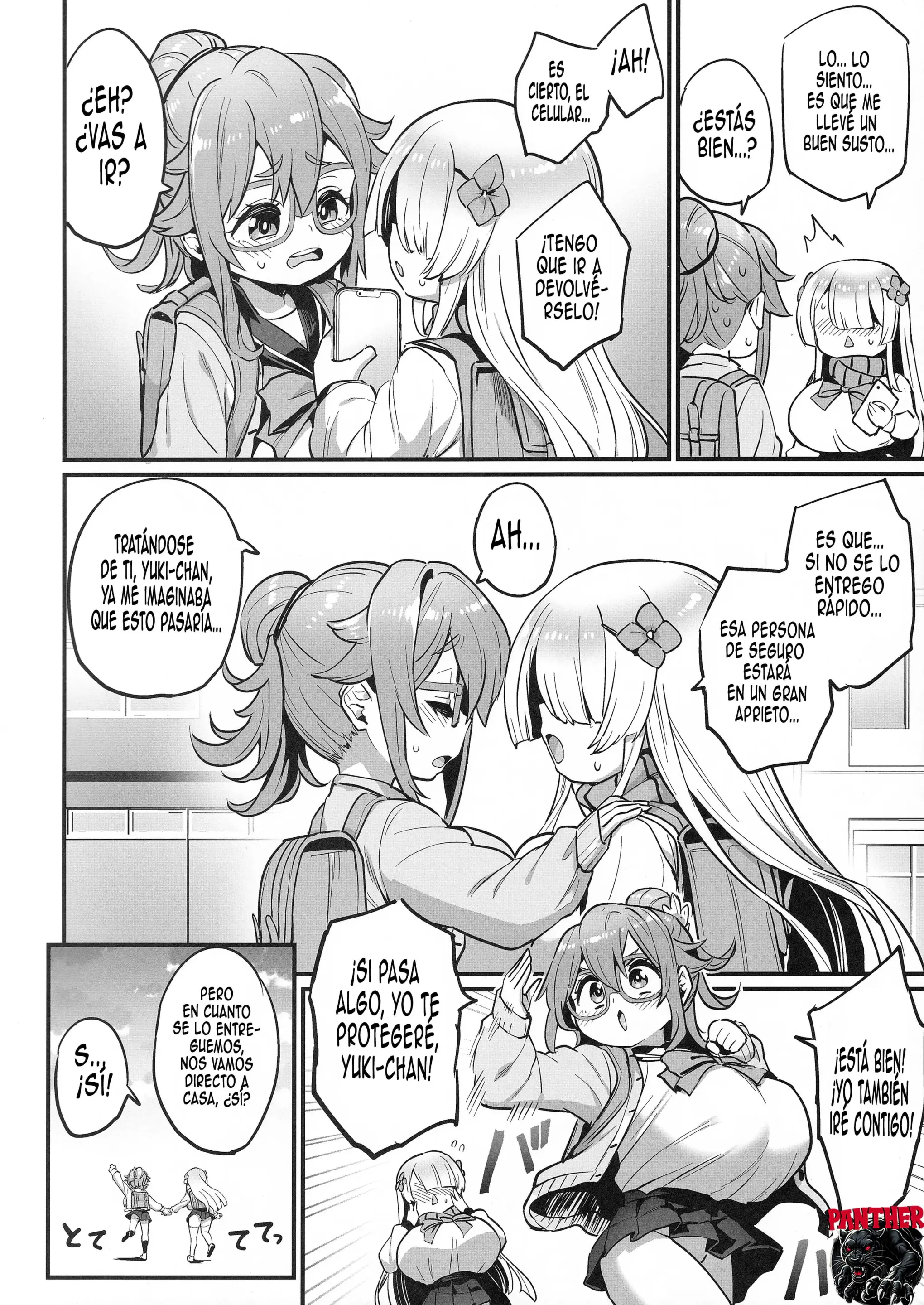 Paihame Nakayoshi Zenpen  - Amigas Tetonas Inseparables Parte 1 9