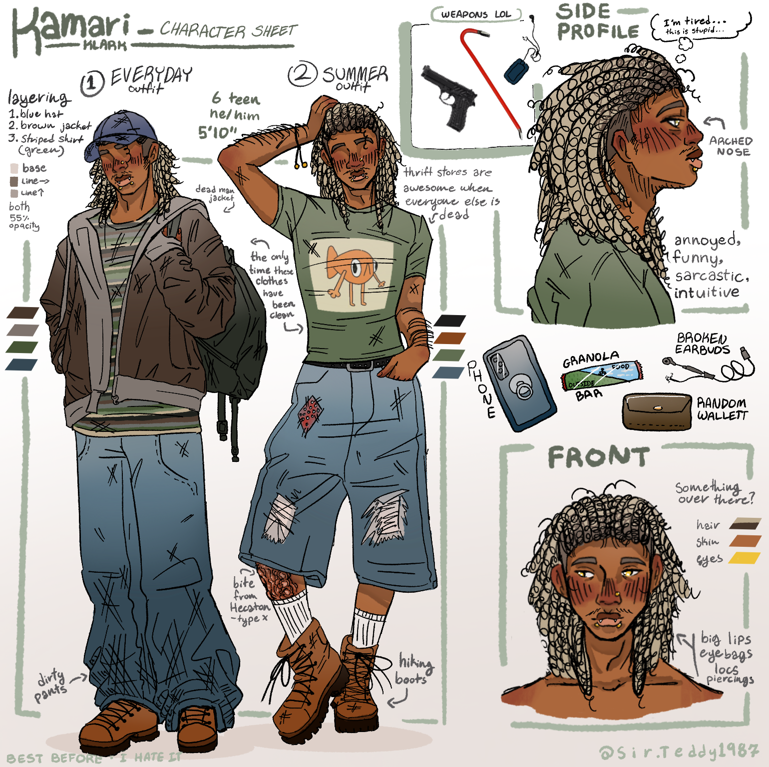 Kamari Ref Sheet