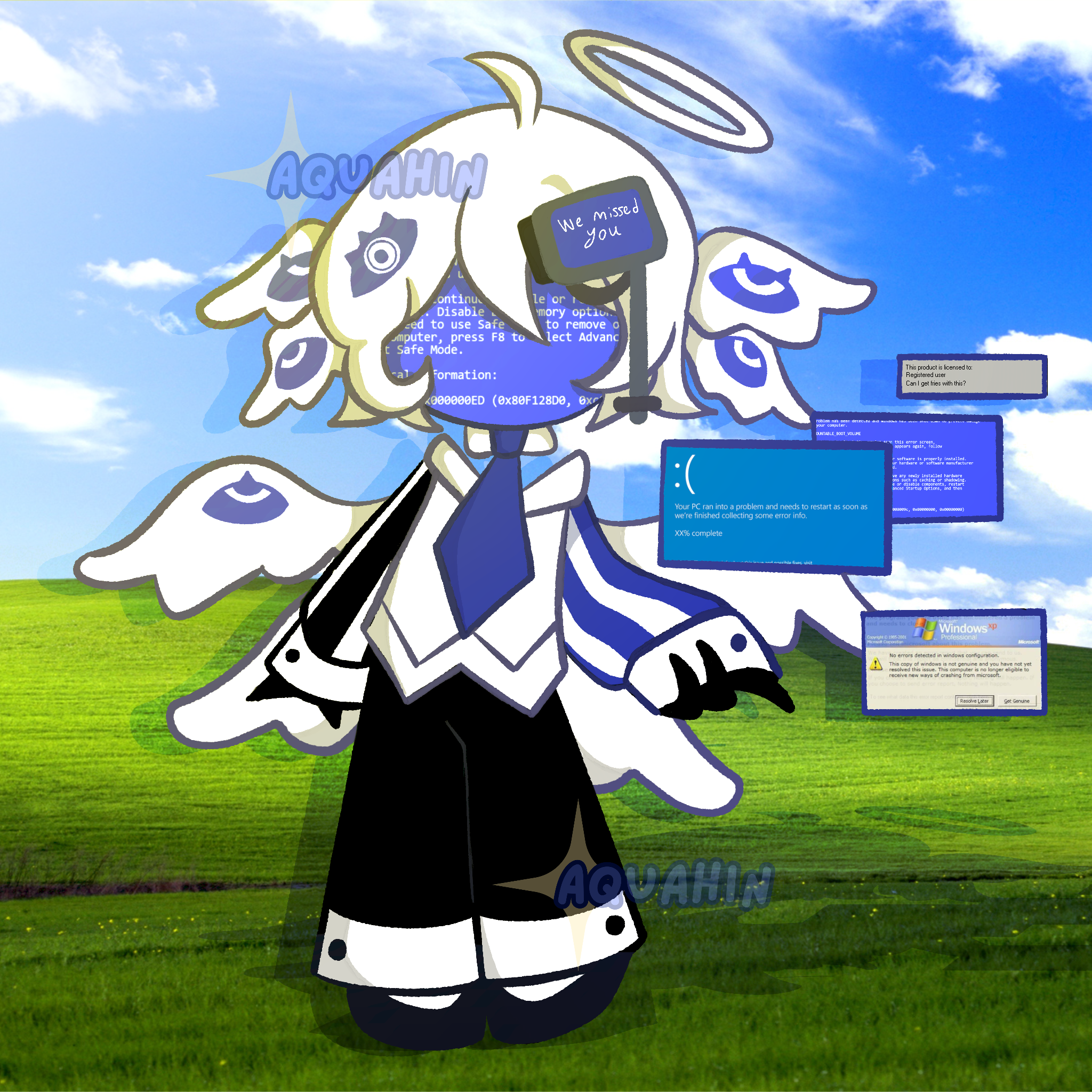 Critical Error! - Artfight 2025 *OC by seelesalt