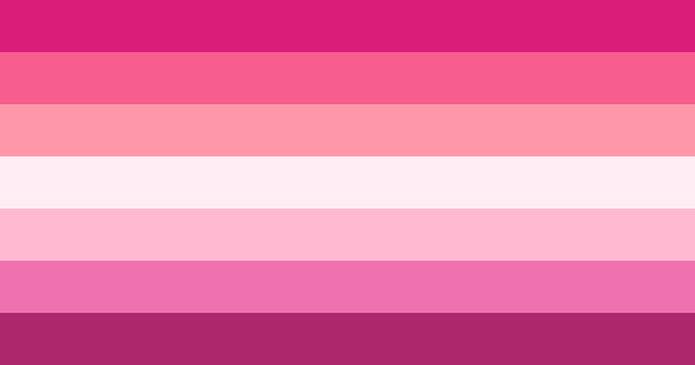 femme lesbian flag
