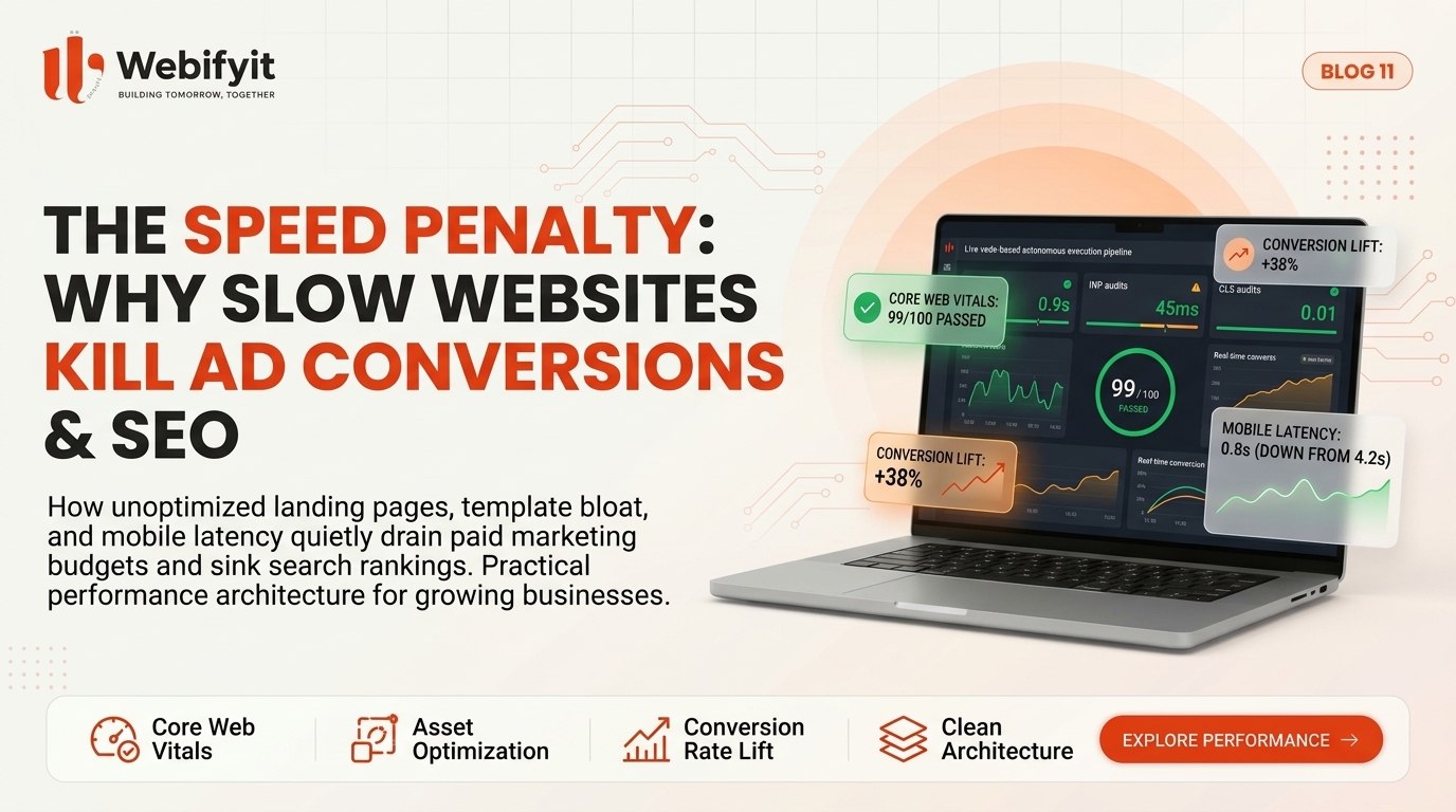 The Speed Penalty: Why Slow Websites Kill Ad Conversions and SEO Rankings
