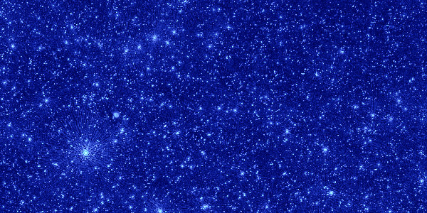 The White Dots in This Image Are Not Stars or Galaxies. They’re Black Holes…