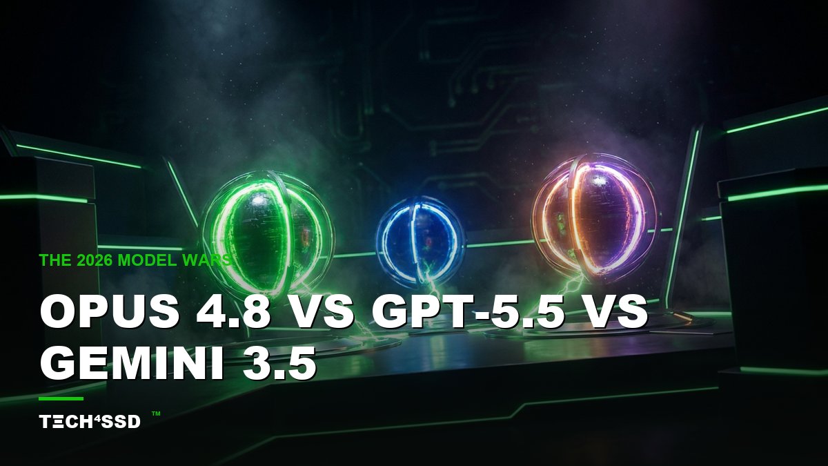 Claude Opus 4.8 vs GPT-5.5 vs Gemini 3.5: Which AI Should You Actually Use? (June 2026)