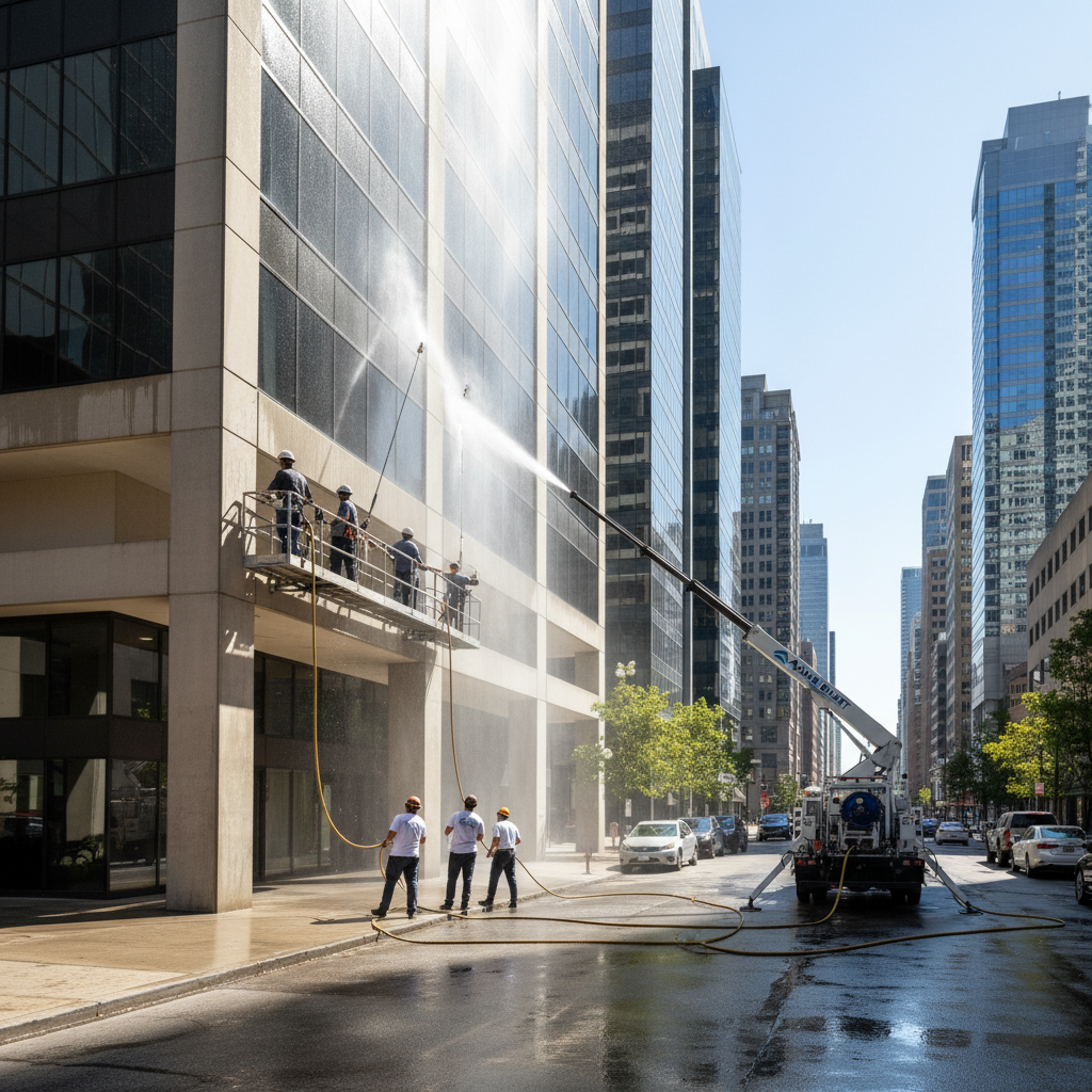 Commercial Pressure Washing: How to Scale Your Business