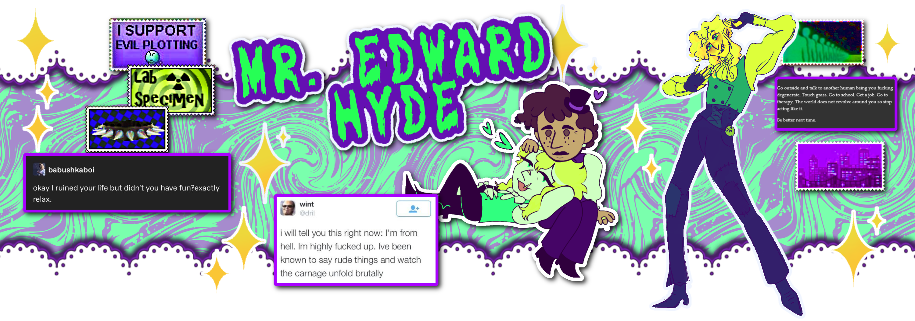 🧪‧₊° MR HYDE ☆'s banner