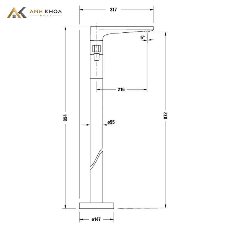 ban ve ky thuat duravit tu5250000046