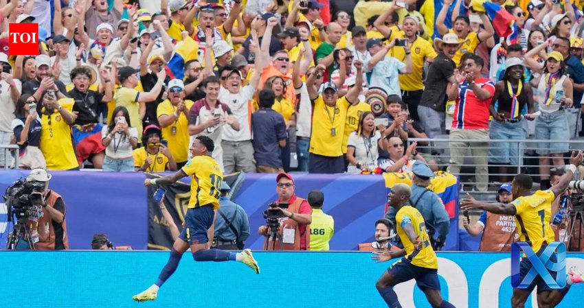 Ecuador Stuns Germany with Late Winner