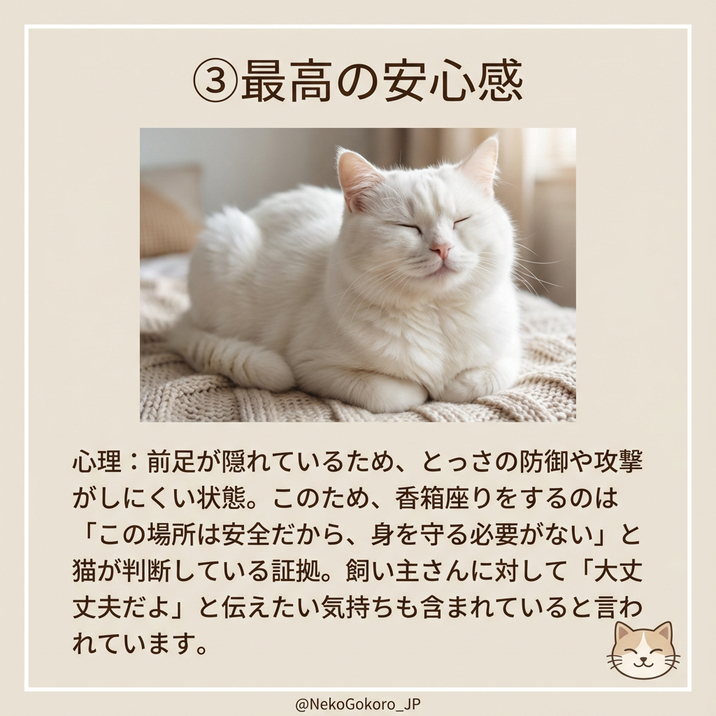 猫の香箱座りが示すリラックスの秘密を解明 - Image 5