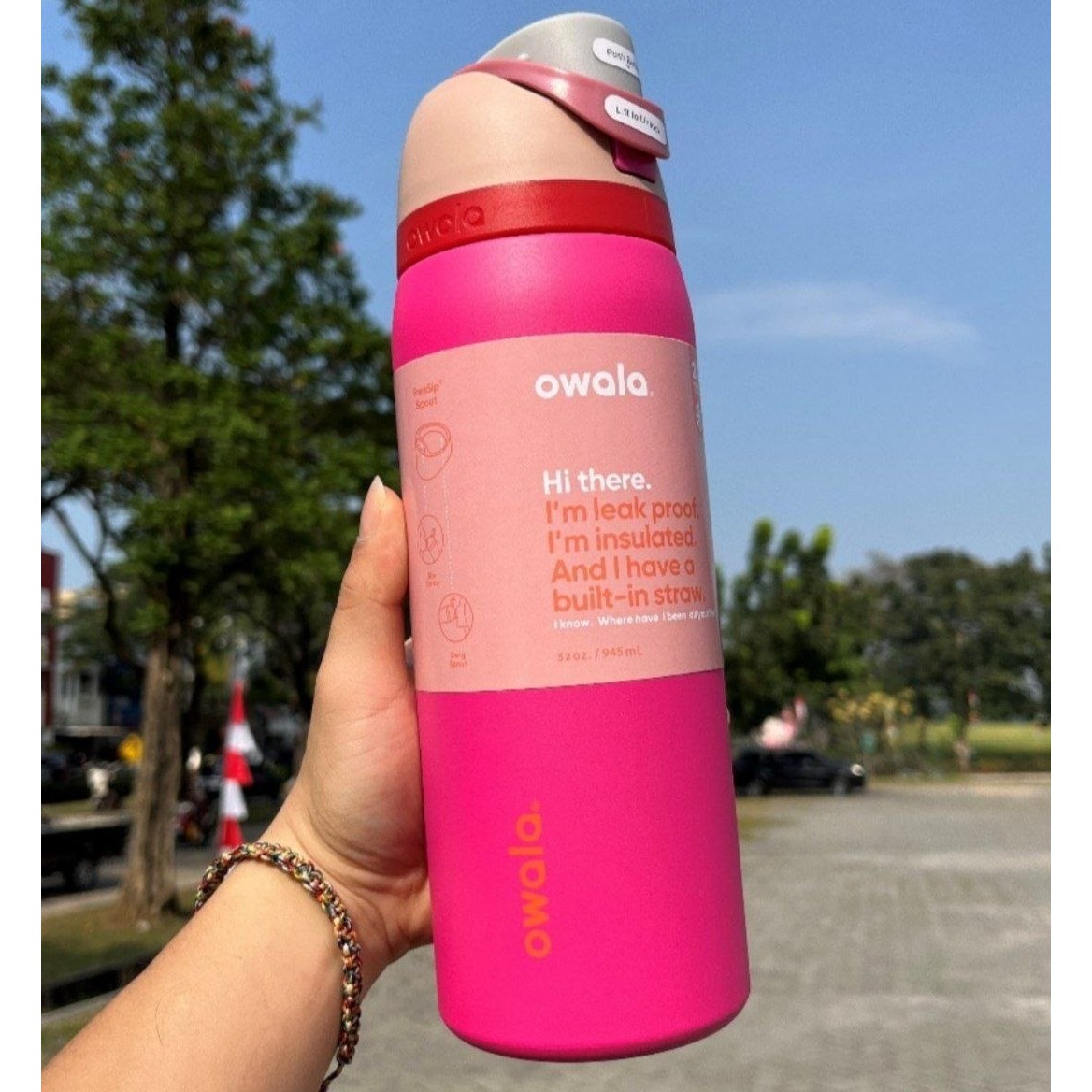 زجاجة مياه حرارية Owala FreeSip