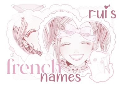 rui's french names