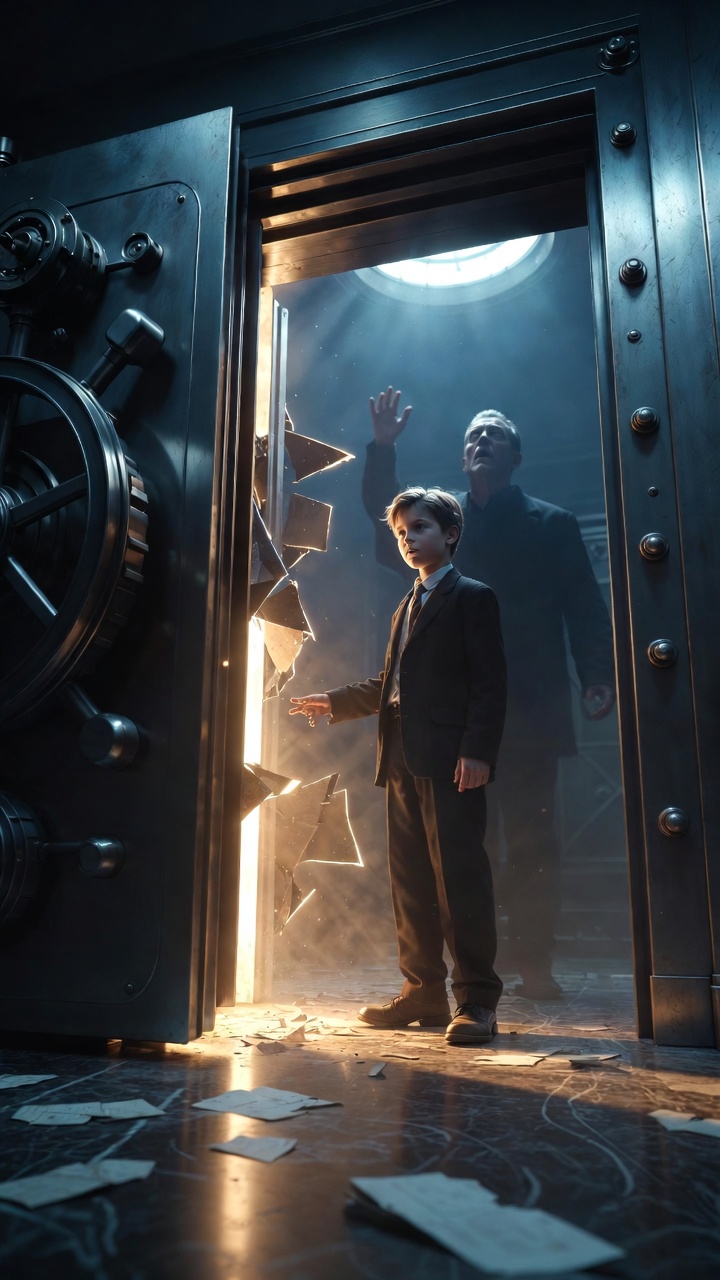 When the Boy Opened the Safe No One Could Crack — A Hidden Document Revealed Why Nothing in the Vault Belonged to the Host Anymore