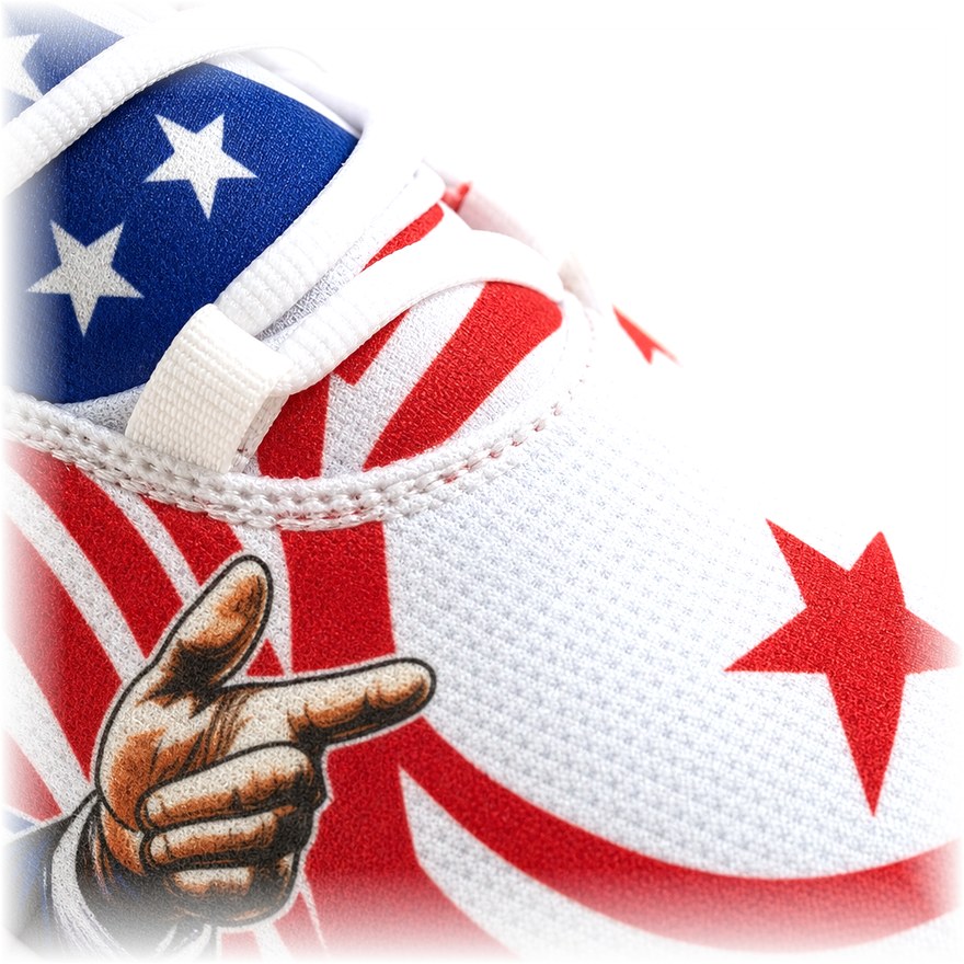 Full-wrap 360 flag print