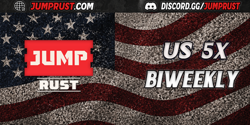 JumpRust.com - US 5x|PVP+PVE|Shop|Kits|TP|NPC Bases|Events|
