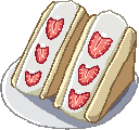 strawberry sando