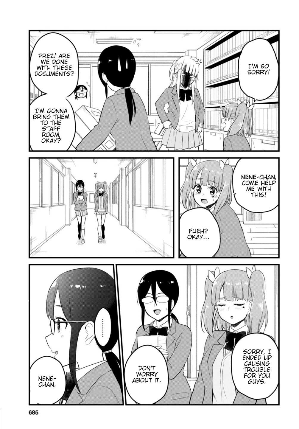 Hajimete no Gal Chapter 85 page