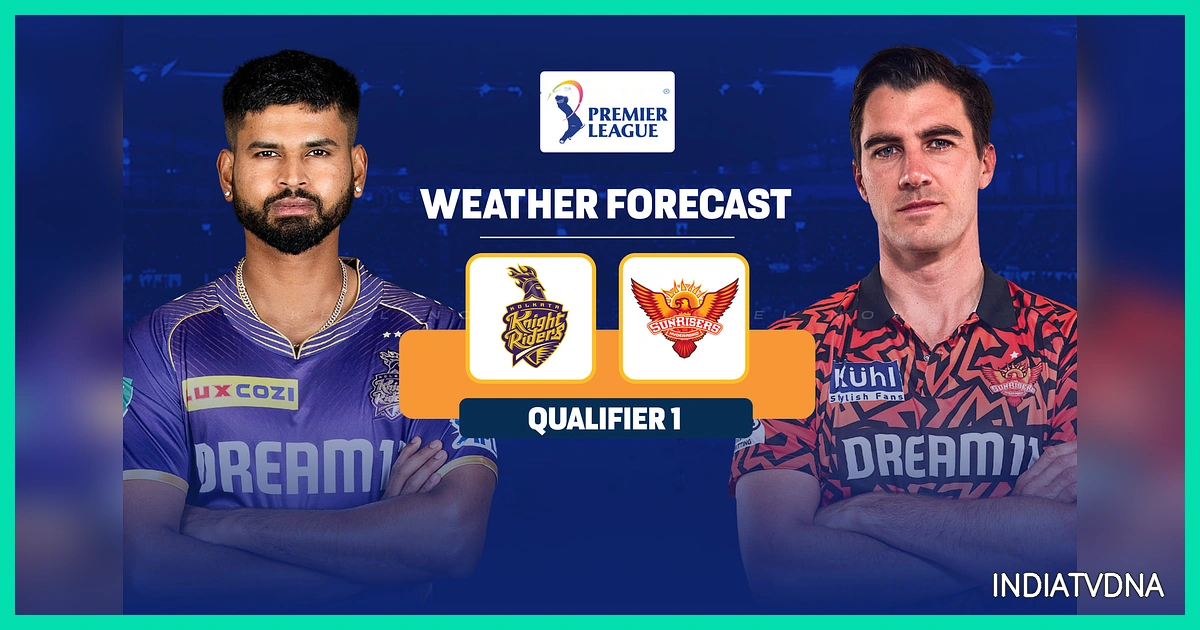 KKR vs SRH मौसम अपडेट